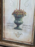Large French Style Topiary Print