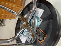 Swivel Stool with Checker Design
