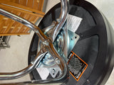 Swivel Stool with Checker Design