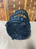Black Painted Basket for Vertical Storage