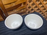 "Flour Power" Love and Bake Peace 2 Piece Bowls by Mason Cash