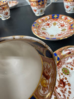 12-Piece Royal Stuart Spencer Stevenson England Bone China Demitasse Cups & Saucers Set