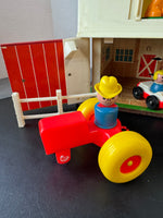 Fisher Price Play Family Barn with Silo & Some Accessories