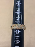 14K Gold Men’s Braided Band (7.99g) SIZE