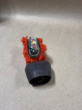 Swiss Cow Bell With Embroidered Handle