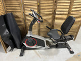 Marcy Exercise Bike with Sunny FloorBike: 60"x20"x44". Mat: Mat