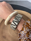 Pair of Bohemian Style Bangle Bracelets