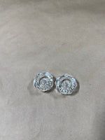 Pair Of Glass Salt Cellars