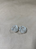 Pair Of Glass Salt Cellars
