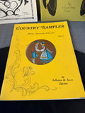 (B) Trio of Country Sampler: North American Folk Art Books by Jo Sonja & Jerry Jansen