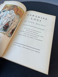Paradise Lost by John Milton 1940 Heritage Press Vintage Hardcover Book