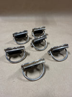 Set Of 6 Name Tag Napkin Rings