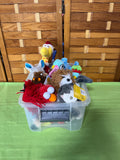 Huge Lot of Small Stuffed Animals, 12 pc