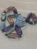 Multi-Color Glass Beaded Choker