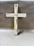 Olive Wood Cross With Essence from The Holy Land (A)