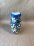 Vintage Lot Of Marbles - One Uranium And One Clay Marble