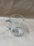Clear Glass Water Pitcher
