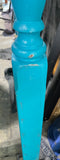 Turquoise Painted King Headboard, No Frame