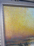 “Love” Original Oil Painting by Local Artist Ginger Olansen; Signed