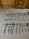 Alvin Assorted Stainless Flatware, 27 pc (not complete set)