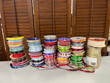 Ribbon Lot D, 50+ rolls