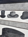 Classic Hats Print by Pamela Kogen; Signed