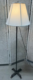 WEND Stamped Cast Iron Barley Twist Floor Lamp (WORKS)