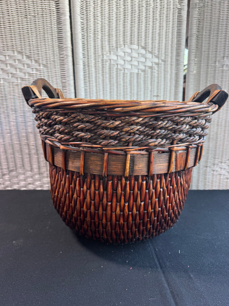 Woven Large Chinese Harvest Basket
