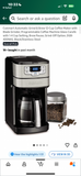 Cuisinart Grind & Brew Programmable Coffeemaker