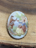 Courting Couple Brooch