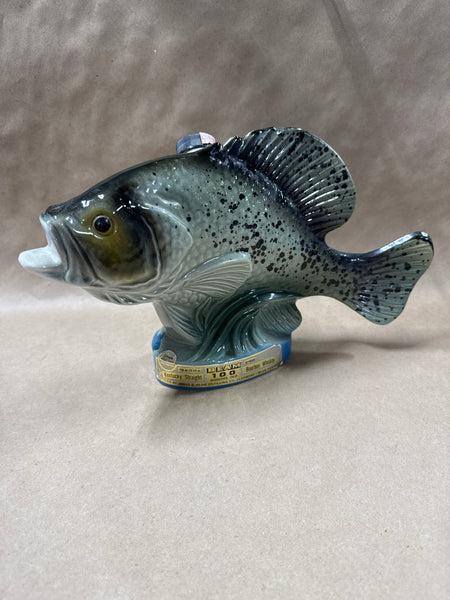 Jim Beam Fish Decanter Bottle READ DESCRIPTION