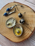 Trio of Silver Tone Vintage Earrings (B)