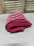 Striped Fabric Placemats - Set Of 5