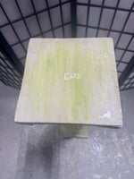 Plaster Column Plant Stand