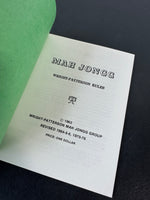 Mah Jongg Wright-Patterson 1963 Rules Book (3 AVAILABLE PRICED INDIVIDUALLY AT $10 EACH)