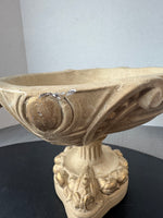 Milano Designs Ornate Plaster Pedestal Bird Bath