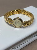 Seiko Gold Tone Watch/Bracelet - works!