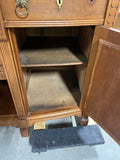 Antique Buffet with Carved Accents ***HEAVY ITEM***READ DETAILS ON PICK UP POLICY*** Read Description of item carefully***