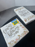 2-Piece Sealed Harvest Napkin Packs in Faux Berry Basket