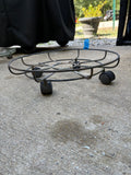 D- Black Metal Plant Dolly