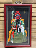 3-D Image of Guan Yu In Shadow Box