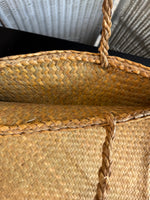 (C) Pair of Large Straw Market Bags