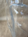 Clear Glass Blenko Style Thin Water Pitcher