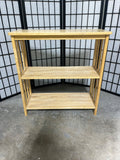 Lightweight Open Back Bookcase, 30" height