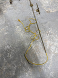 Brass Boston Hi Low Lamp AS IS