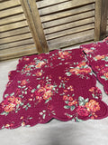 Floral Quilt Style Placemats - Set Of 4