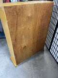 Sturdy 4 ft. Tall Bookcase, Light Wood Tone