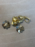 Vintage Flower Pins - see description