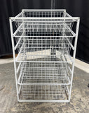 Closet Maid Style White Wire 4-Drawer Storage Unit