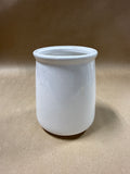 White Ceramic Utensil Crock By Williams - Sonoma